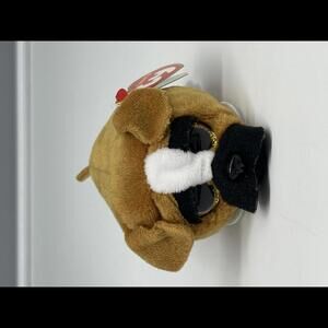 TY Beanie Boos - Teeny Tys Stackable Plush. Pug? NWT - DIGGS the Dog•